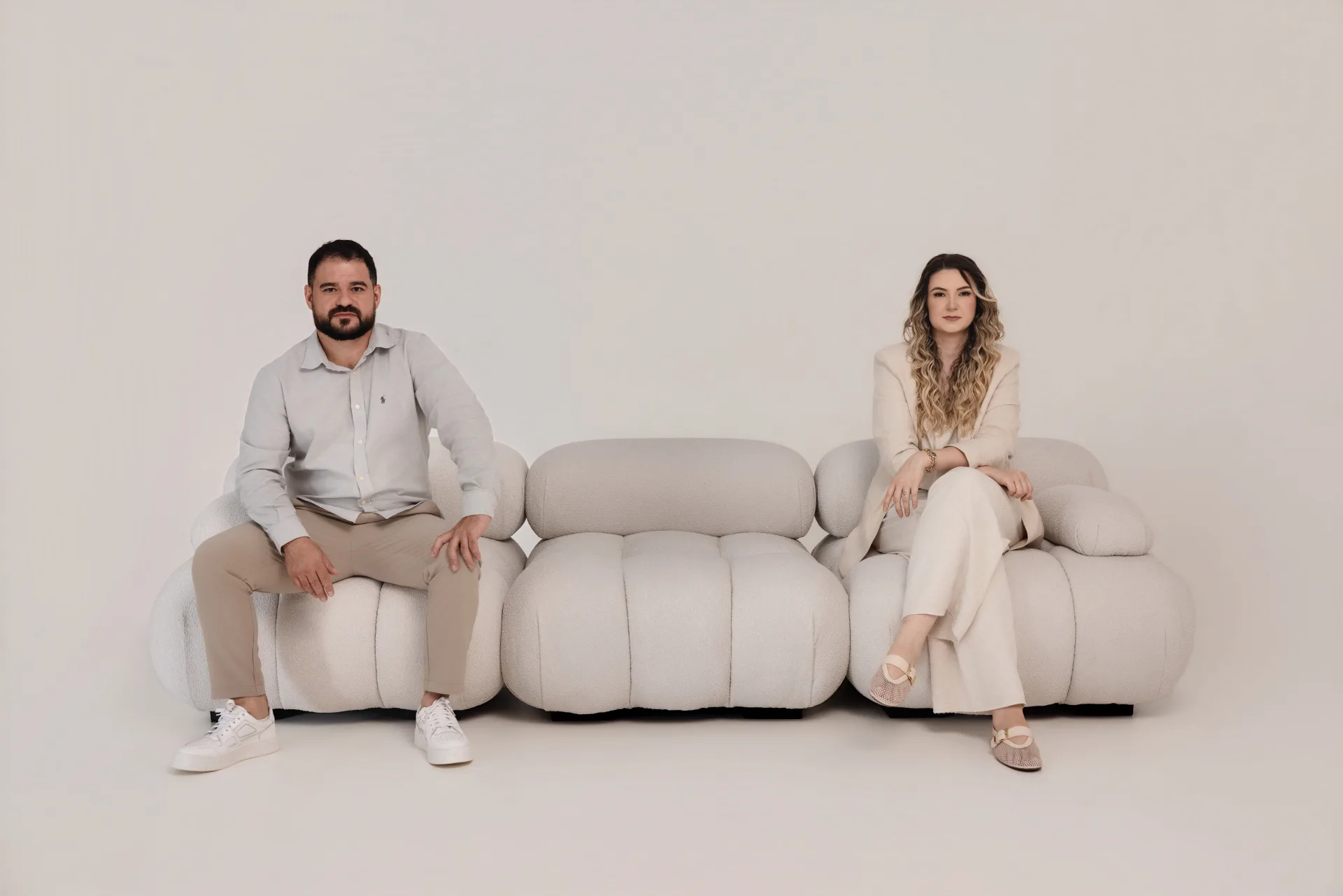 Camila Petry y Oeliton Birnfeld, fundadores de Bella Casa