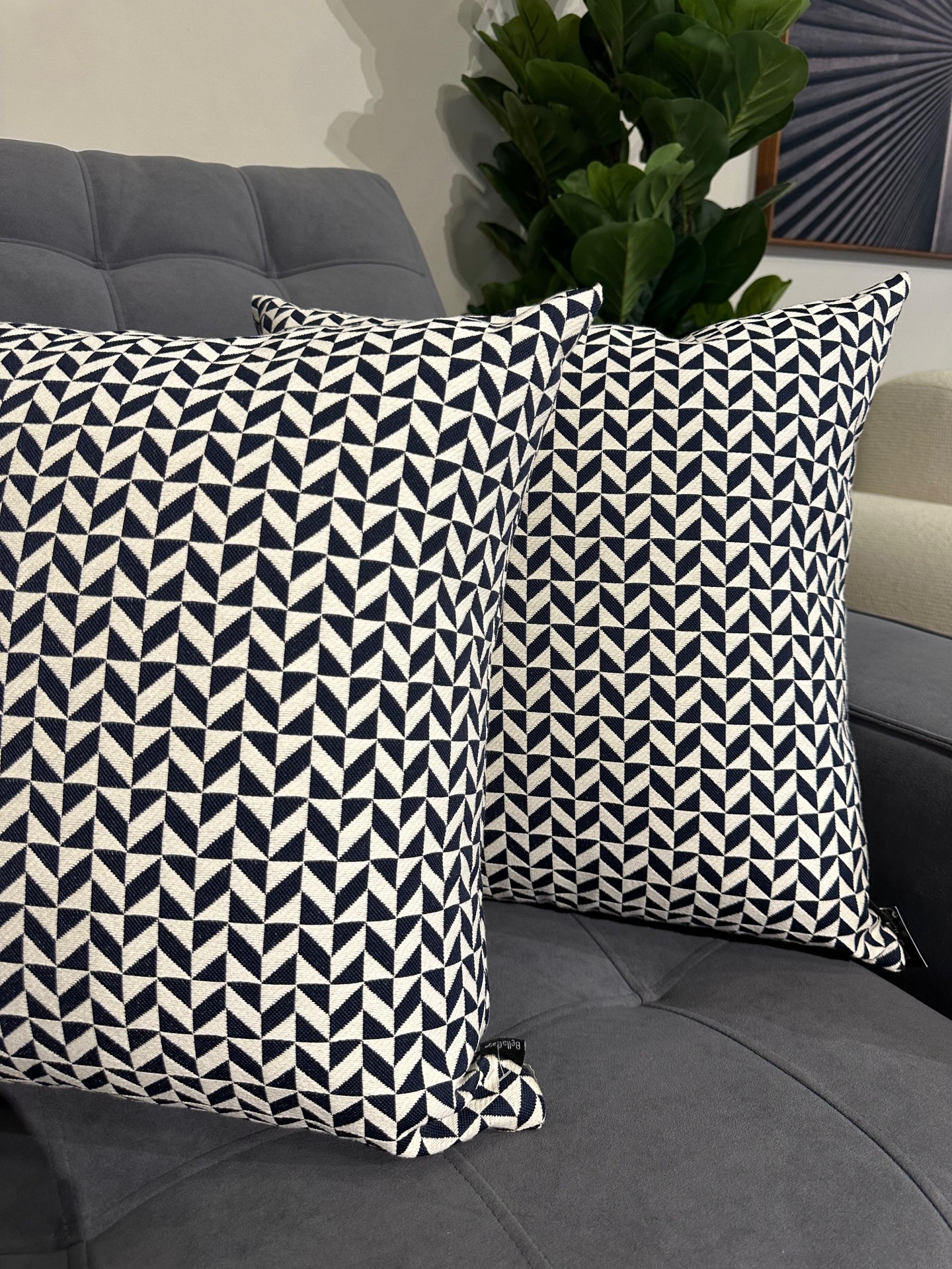 ALMOHADA DECORATIVA 50X50 FORMAS GEOMÉTRICA  - Vista 2