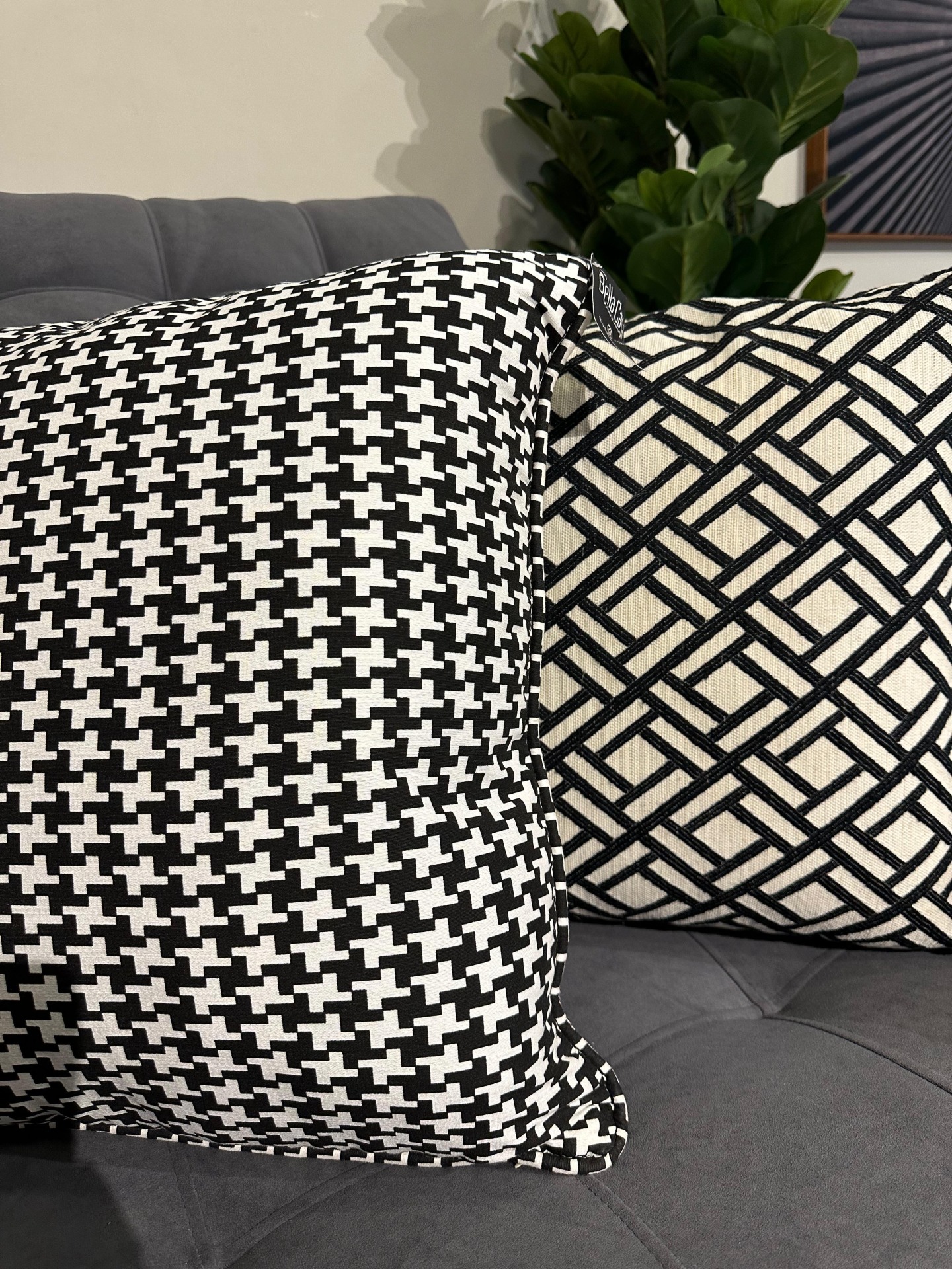 ALMOHADA DECORATIVA 50X50 FORMA GEOMÉTRICAS  - Vista 2