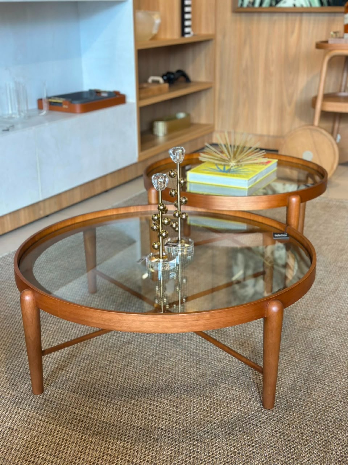 MESA DE CENTRO BOSSA MADERA  - Vista 2