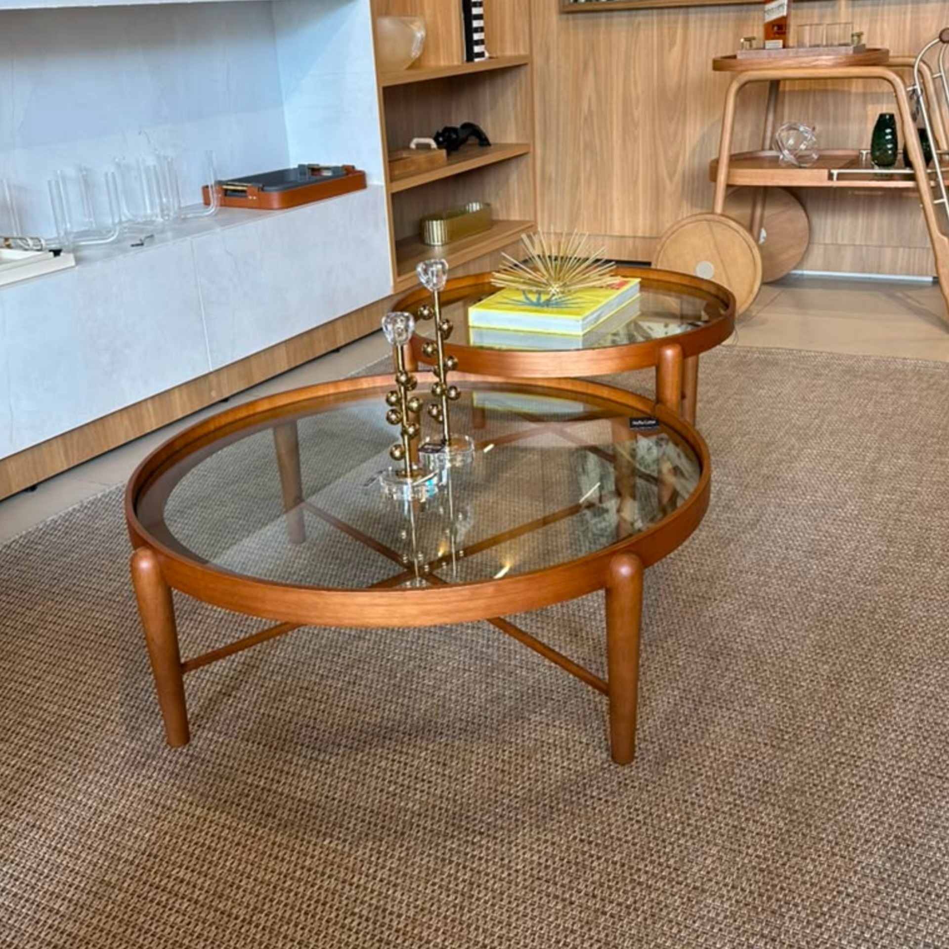 MESA DE CENTRO BOSSA MADERA  - Vista 4